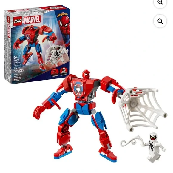 LEGO Marvel‎ Spider-Man Mech vs. Anti-Venom Building Toy Set  76308 New In Box - Picture 4 of 7